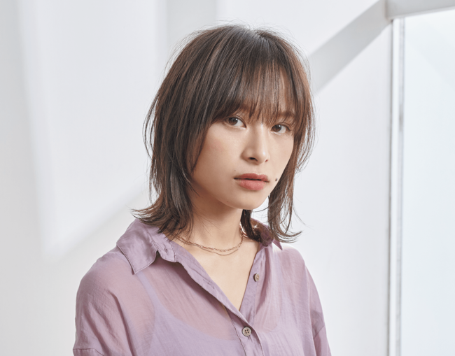 【ミディアム】骨格に馴染むマッシュウルフでいい女ヘアを実現♡