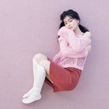 上國料萌衣、タイトミニ×白ハイソ姿が尊い♡恋の始まりにぴったり！甘くてピュアな【透けピンク】コーデ