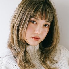 【ミディ】メルティなふわ甘ホワイトショコラカラーで彼を悩殺♡