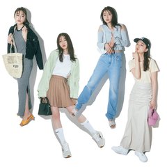 「テクいらずで脱・保守的コーデするには？」シャレてるアイテム１つ仕込むだけでOK♡【春のお出かけ服4選】