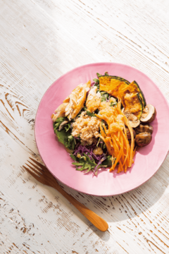 満腹感がカギ♡野菜をもりもり食べれちゃう”グリル野菜ごろごろサラダ”