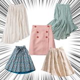 主役級スカートが１枚あればキマる！2018年春の新作スカートたっぷり18着