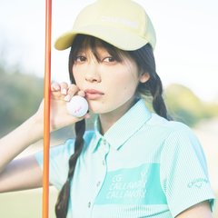 【ar golf】野暮ったくないゴルフウェアが欲しかった！　羽織っても腰に巻いてもゴルフ場で映えるストライプシャツ♡