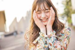 レトロ感がたまらない ソフトソバージュがビンゴ！