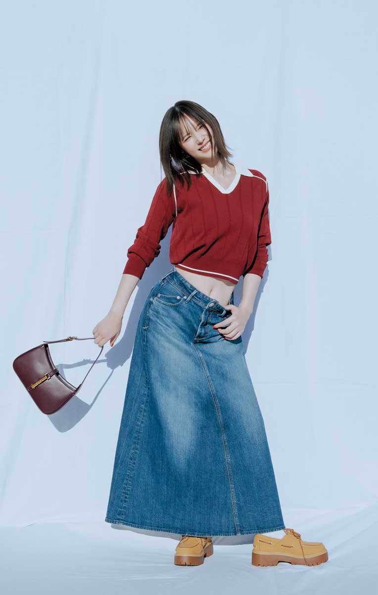 本田翼。ar3月号より