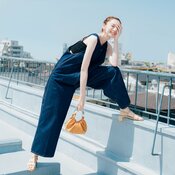 初心者におすすめ!宮田聡子が、夏デート仕様に♡【デニム&ブラックオールインワン】3選