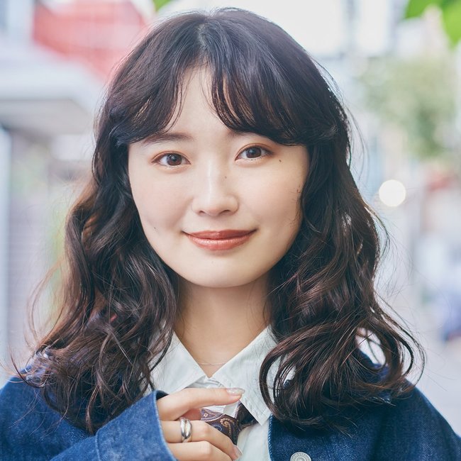 【ミディアム】清楚モテ確実なKドル風ガーリーウエーブ