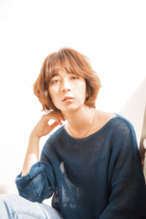 ふわっとした無造作感がキモ！ ヴィンテージ風ショート