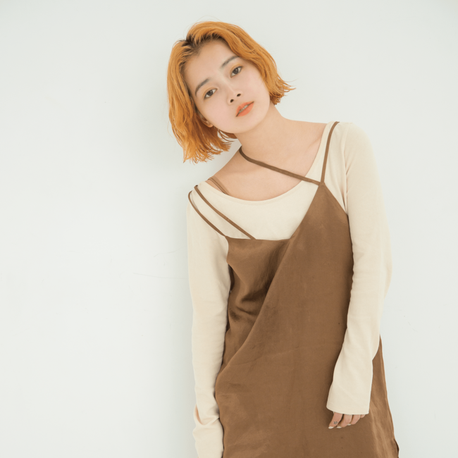 【ボブ】毛束の間から見え隠れうなじ見せ上級者の選択