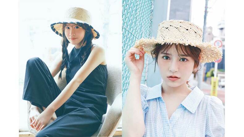 FRUITS ZIPPER・櫻井優衣&月足天音、夏の主役感が止まらない♡即今っぽ顔になれる【麦わら帽子コーデ】2選