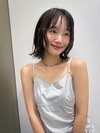 ゆる〜いラフなパーマスタイル（log・斎藤菜穂さん）