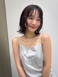 ゆる〜いラフなパーマスタイル（log・斎藤菜穂さん）