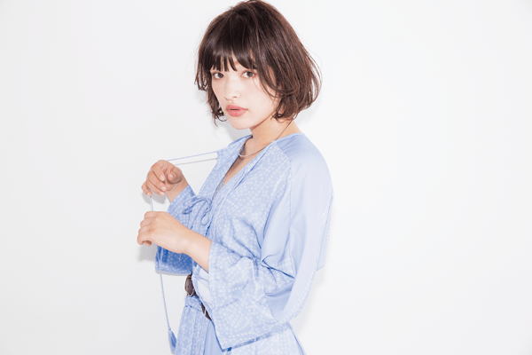 奔放な毛束で 惑わせる 企み上手なボブ