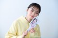 かみこがかみこブラシを持って♡