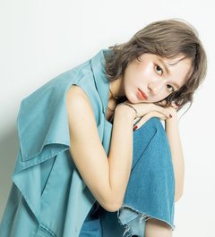 【ボブ】今旬のペールトーンカラーでひんやり大人ヘアに