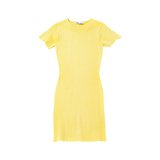 【365days色っぽ】これ一枚で主役級♪ マイルドイエローのタイトワンピ
