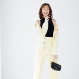 ヘルシーな肩見せで洒落っ気をアピ♡パウダリーカラーで春を先取り！おすすめイエローアイテム４選