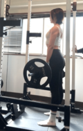 りりかさん お尻のトレーニング