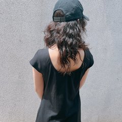 【UNIQLO￥1,990】このワンピ可愛すぎ♡リラクシーな背中見せの最強コラボミニワンピの着こなし
