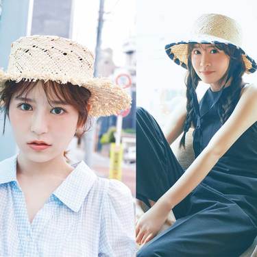 FRUITS ZIPPER・櫻井優衣&月足天音、夏の主役感が止まらない♡即今っぽ