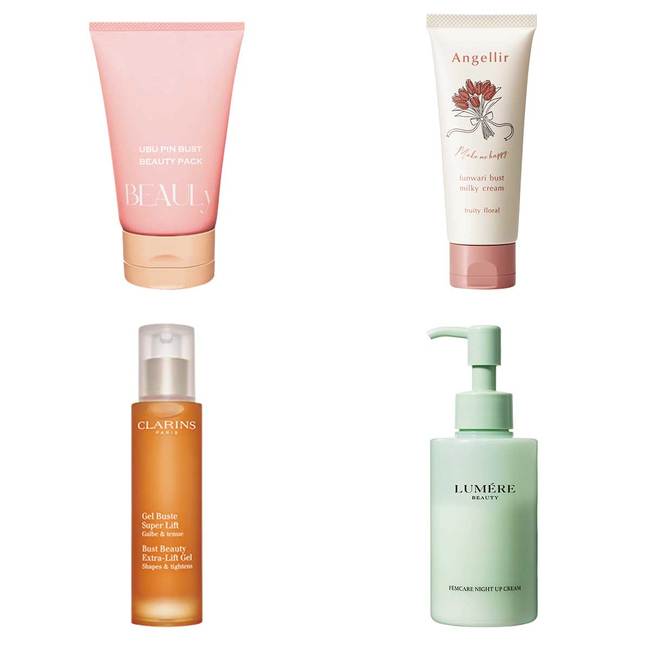 「ハリのある〝ぷるもち〞バストが爆誕!?」自信をくれるふっくら上向きバストをつくる【バストケアアイテム】4選