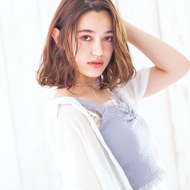 肌も髪もうるツヤ♥色気がしたたるツヤ感ボブ