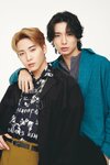 (左)JO1・川尻蓮(右)PENTAGON・YUTO。ar4月号より