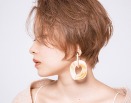 エラ張りさんのためにあるの♡ 透け感前下がりショートがまじで小顔見えするって噂