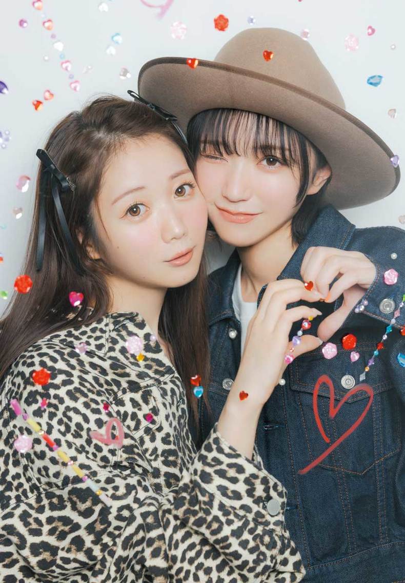 大谷絵美里、野口衣織（＝LOVE ）ar11月号より