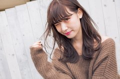 ニュアンスストレートで清楚モテロング