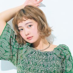 【ボブ】大きなたゆみウエーブで重心を巧みにコントロール