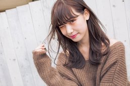 ニュアンスストレートで清楚モテロング