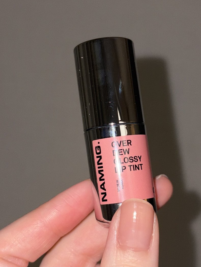 NAMING.（ネーミング）オーバーデューグロッシーリップティント レビュー｜パッケージ