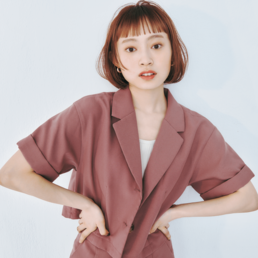 【ボブ】眉上のワイドバングは破壊力バツグン!