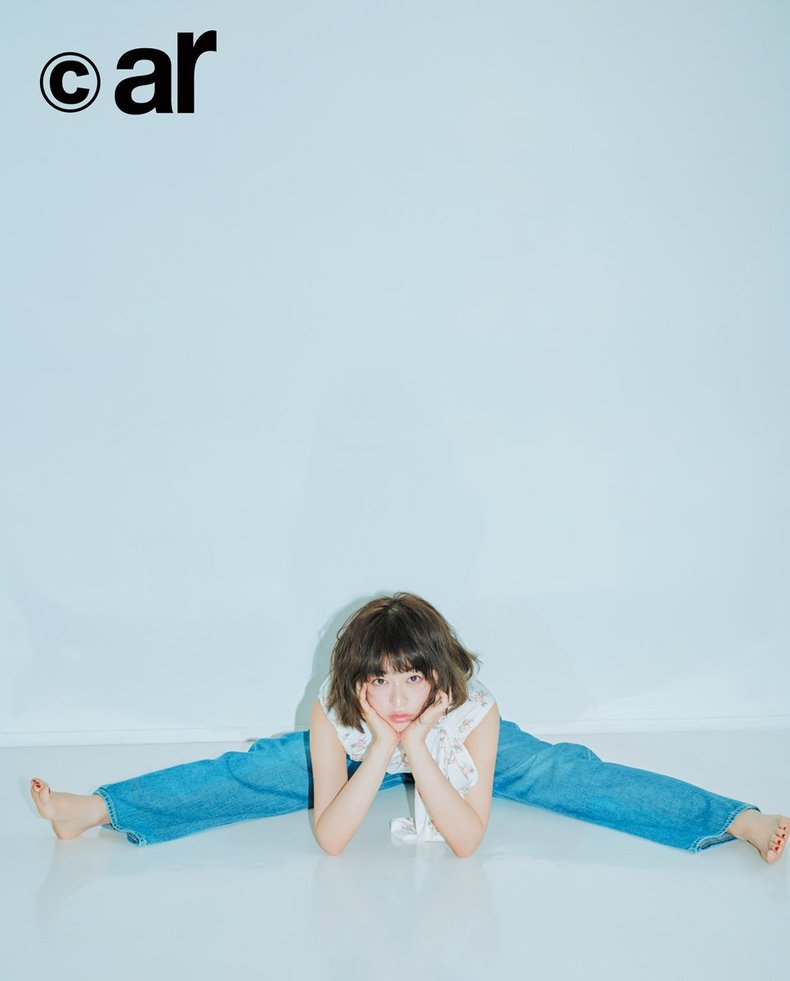 森七菜。2026年ar5月号より