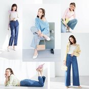 「何にでも合う万能アイテムといえば…？」やっぱり欲しいのはコレ♡ 佐藤栞里がラフにキメる【春デニムコーデ】５選