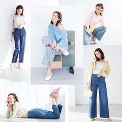 「何にでも合う万能アイテムといえば…？」やっぱり欲しいのはコレ♡ 佐藤栞里がラフにキメる【春デニムコーデ】５選