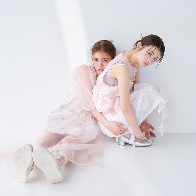 ピンク&ブルーならときめき指数は200%♡【レイヤードジェラートコーデ】4選