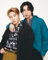 （左）JO1・川尻蓮（右）PENTAGON・YUTO。ar4月号より