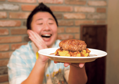 2019年のゲン担ぎに食べておきたい！冬季限定絶品猪ハンバーグ【フォーリンデブはっしー】