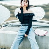 【デート feat. デニム】彼の前でも本領発揮♡ “ハズし”がポイント！真似したいデニムの着こなし４選