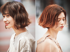 おしゃなグラデーションヘアで女度上々♡