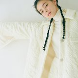 上國料萌衣、まるで雪の妖精！Rosarymoonのワンピコーデにキュン♡