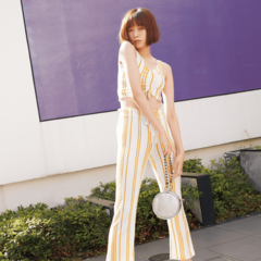 服に迷ったらこれ買っとけ！　着まわし力抜群のセットアップ、今年は縦ライン強調でスタイルアップも♡