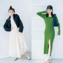 「シルエットが神すぎ…」今季注目なワンピでセンスアップ♡ 上西星来が着こなす【秋ワンピ】４選