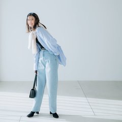 はじめましてで清潔な印象を！宮田聡子が着こなす【好感度爆上がりデニムコーデ】５選