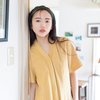 齊藤京子、カチューシャでオフモードの髪型に