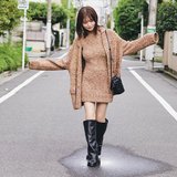 ミニ丈×ニットが可愛すぎる♡ 真似するだけで即イマドキに！長濱ねるが魅せる【ニットコーデ】2選