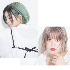 「透明感は欲しくても、膨張しがち…」引き締めカラーでお悩み解決♡【ホワイト×デザインカラー】２選