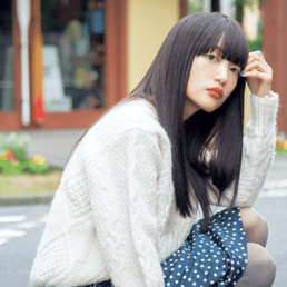 この子はモテる！と感じさせるストレートには、カラーに秘密が…!?